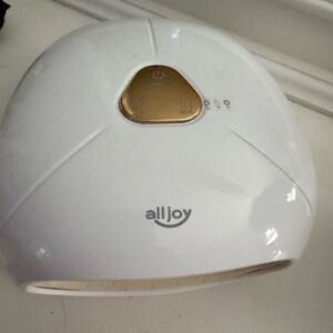 ALLOY White and Gold hand massager